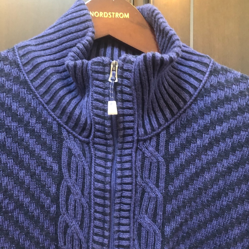 Eddie Bauer sweater ladies zip up